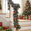 270cm Lighted Faux Garland with Lights