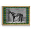 Équitation à carreaux II - reproduction d'art sur toile encadrée-1006353373-1006353368