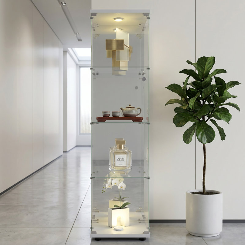 Display Cabinet, White