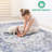 5X7 Blue Grey Area Rug - Non-Shedding, Stain , Ideal For Home Office & Nursery Enhance Your Living Room Dining-194914014