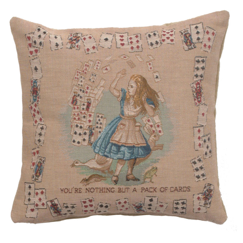 Contemporary Cotton Blend Pillow Cover