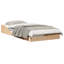 Floor Bed Frame Solid Pine Wood-874312382-874312352