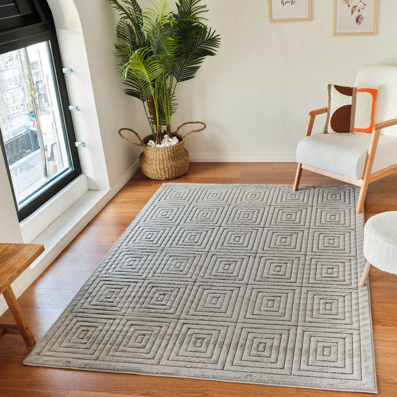 Michoel Modern Indoor/Outdoor Rug, Rectangle 80 x 150cm