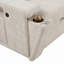 Canapé modulaire modulaire en polyester 90,6 po-977126814