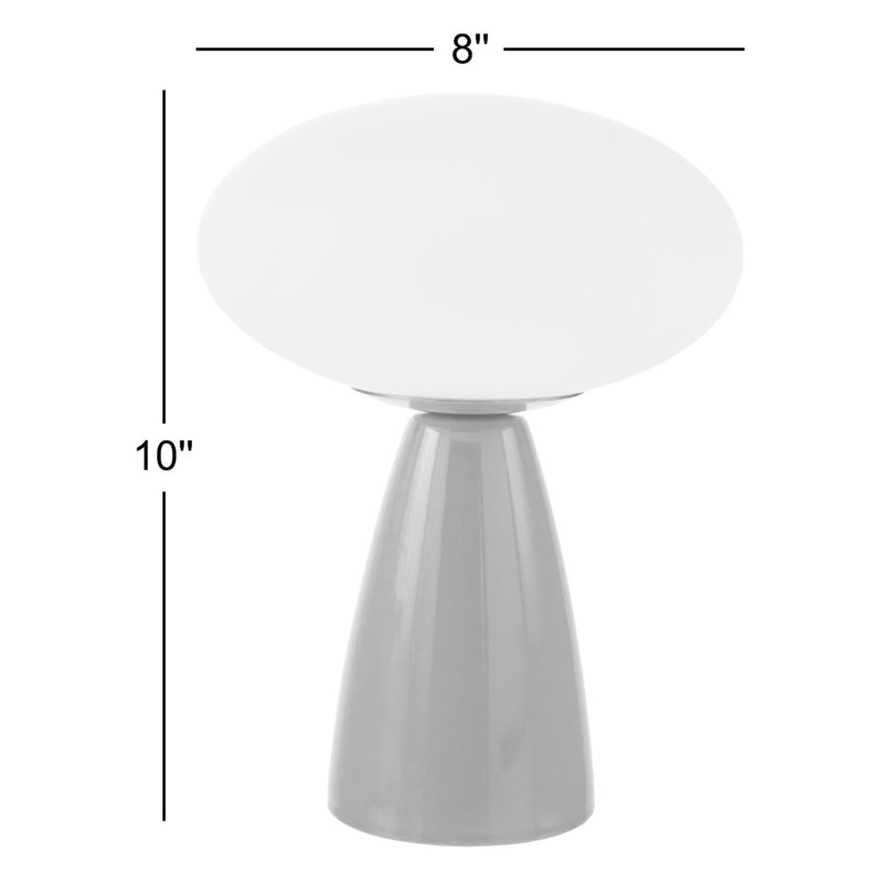 Lampe de table en céramique Deckard, Rose