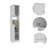 Brighton 1-Shelf Linen Cabinet-1001632360