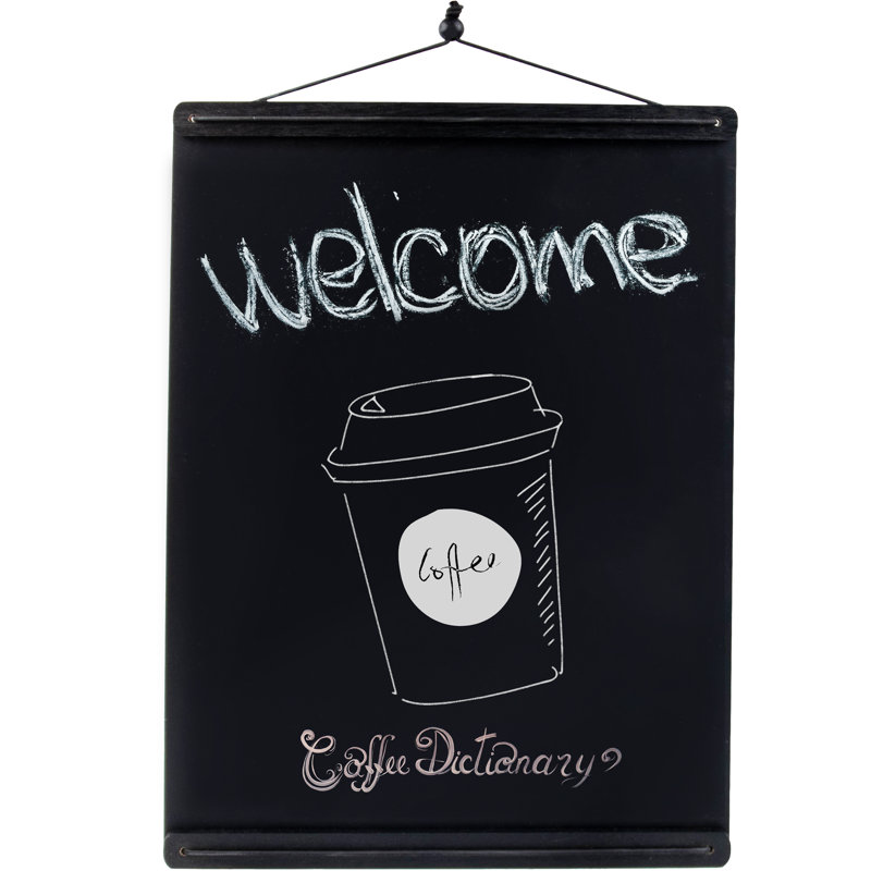 Wall Mounted MEMO Chalkboard