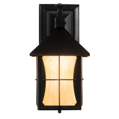 Pelham Manor Black Colorful Outdoor Wall Lantern