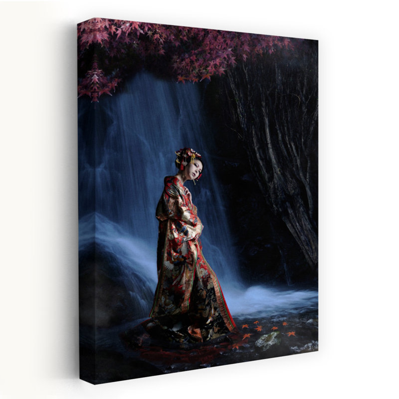 Dashiell Contemporary Art Abstract Contemporary Autumn Landscape Wall Art - Wrapped Canvas Print, 91.44 cm H x 60.96 cm W