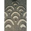 Tapis beige/gris tissé à la machine-761223758