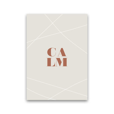 Calm - Print on Canvas