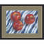 «Three Red Apples» par Carrie Arnold, impression sur bois encadrée-716538497