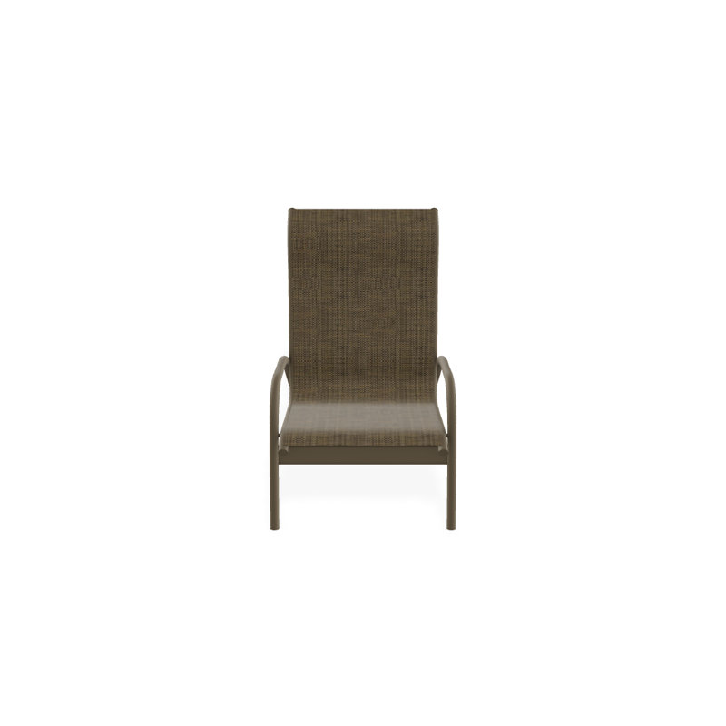 Gardenella Patio Chair, Beacon Taupe Sunbrella®, Beachwood