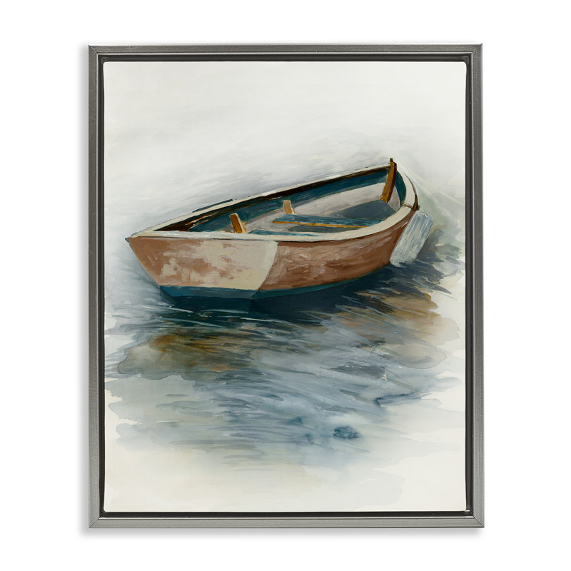 Cadre flottant Sunset, Gris, H 21 po x l 17 po