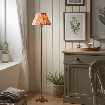 140cm Brushed LED Traditional Floor Lamp