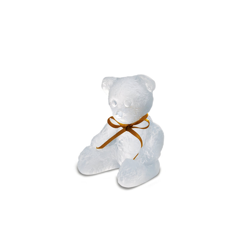 Doudours by Serge Mansau 375 Ex Figurine, 3.1" H x 2.2" W x 2.4" D, Pink