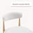 Velora 2 Pieces Modern Bar Stool, Upholstered Bar Chair With Wood Grain Metal Legs-1587531884