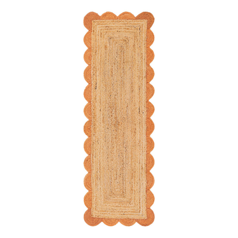 Solid Cosner Rug, Tapis de couloir 2 pi x 6 pi 1 po