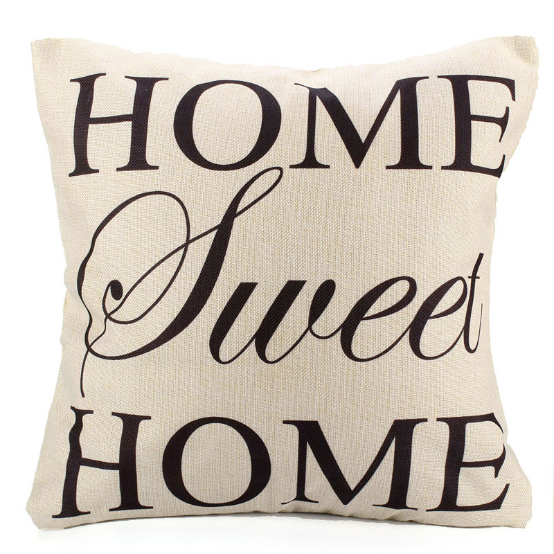 Linen Reversible Pillow Cover