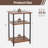 Cohle 41" Oversized Power Lift Assist Recliner Chair Set of 2 with 3 Tier Wooden Endtable, Perfect For Living Room, Bedroom, Reception Room-809769342-809769339