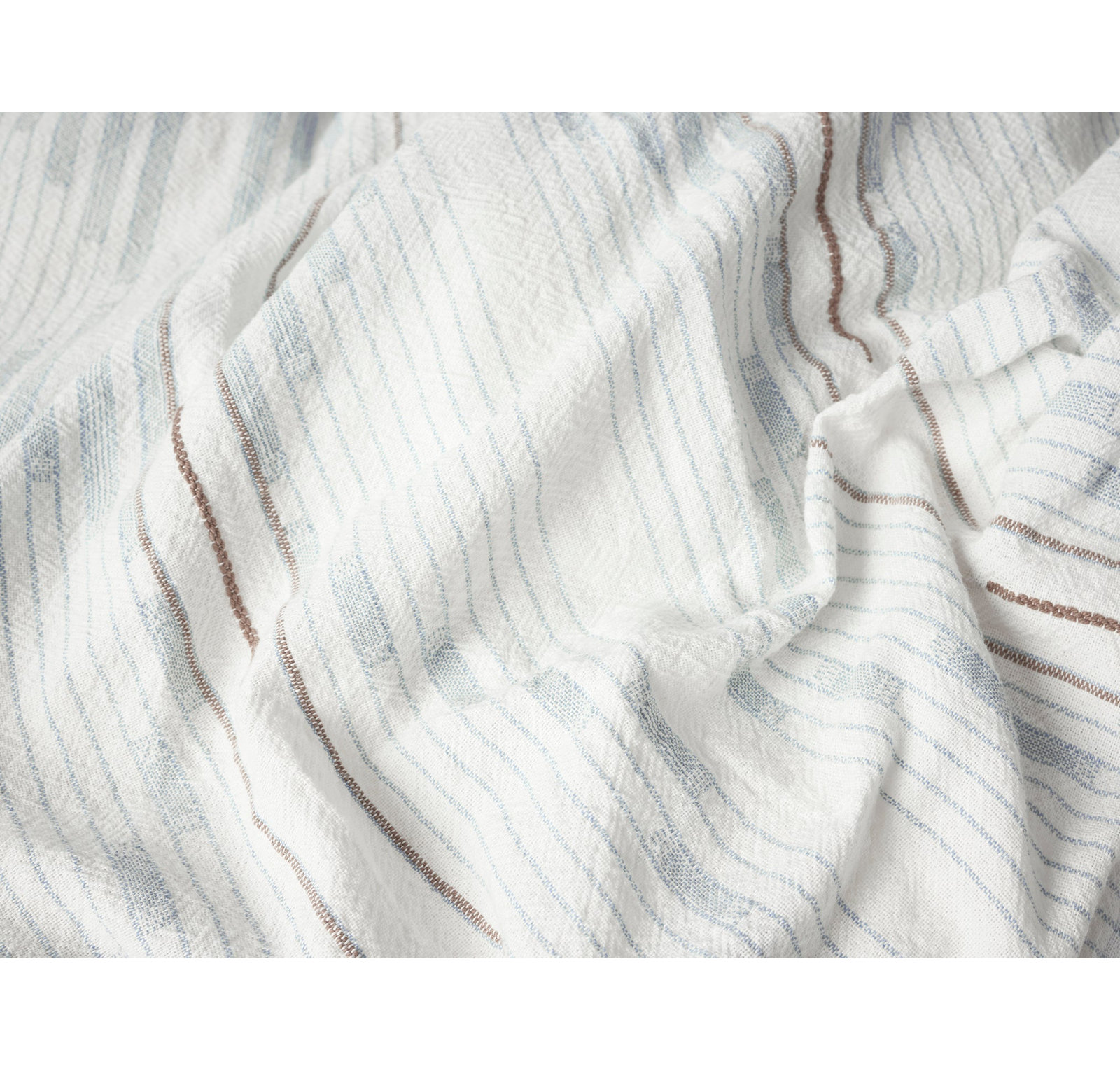 Morelia Organic Cotton Duvet Cover Set, King/Cal King Duvet Cover, Wave