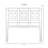 Lattice Back Open-Frame Rattan Headboard-14194553-17297380