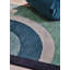 Josep Hand Tufted Geometric Area Rug in Blue/Ivory-1045491250