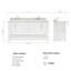 Magnolia Bath Vanity Rectangular Basin S073DCW2R-481079089-521815651-521815648