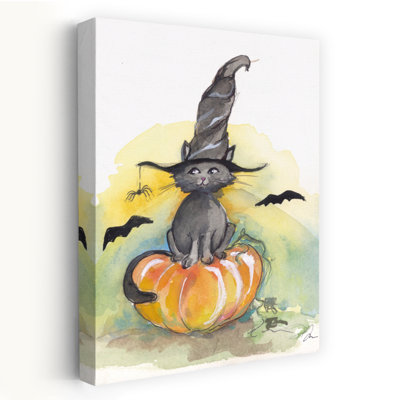 Art de fruit chauve-souris abstrait contemporain