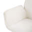 Upholstered Dining Chair In White-400056848