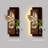 Coffee + Brown Rectangle Sandstone Wall art-118387266
