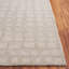 Tapis géométrique en laine / jute touffeté à la main Indiana-546947032