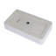 GAWEZA 14'' Ceramic Rectangular Bathroom Sink