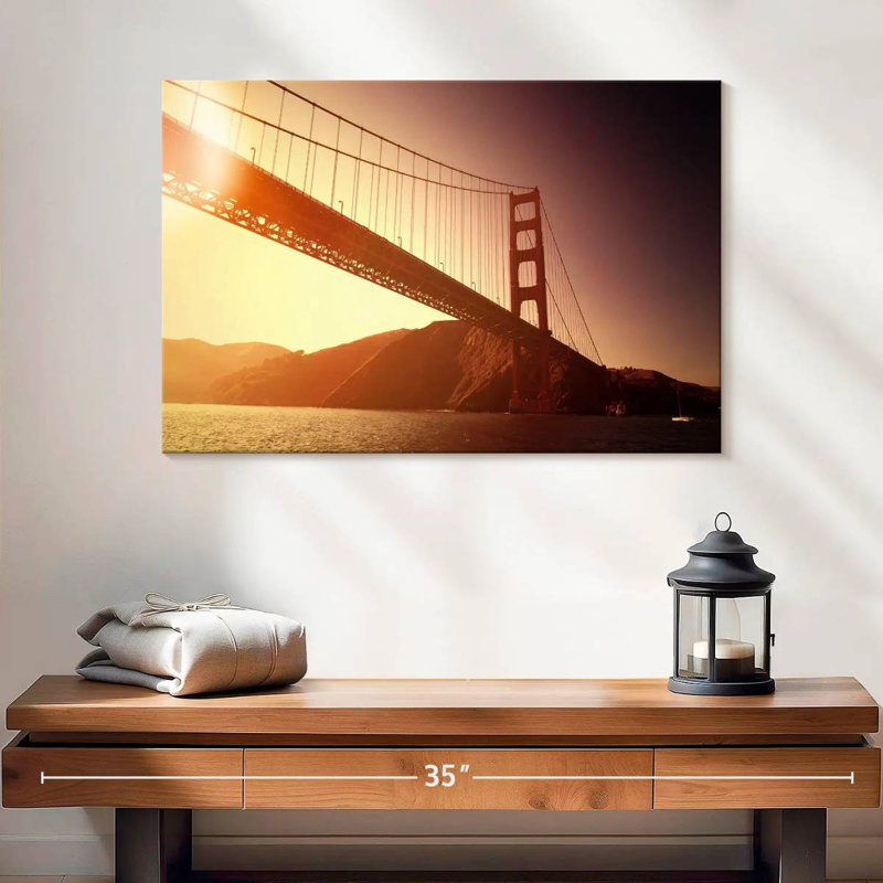 Lilie séduisante Golden Gate Bridge, H 16 po x l 24 po