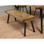 Jennie Natural Mango Wood Dining Bench(Only Includs Bench)