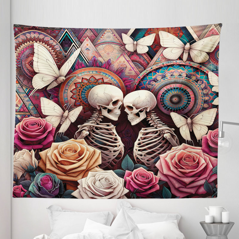 Tapisserie en microfibre, H 104 po x l 88 po