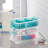 Sterilite Stack and Carry 3 Layer Handle Box, Tray, Small Storage Latch Lid Container to Organize