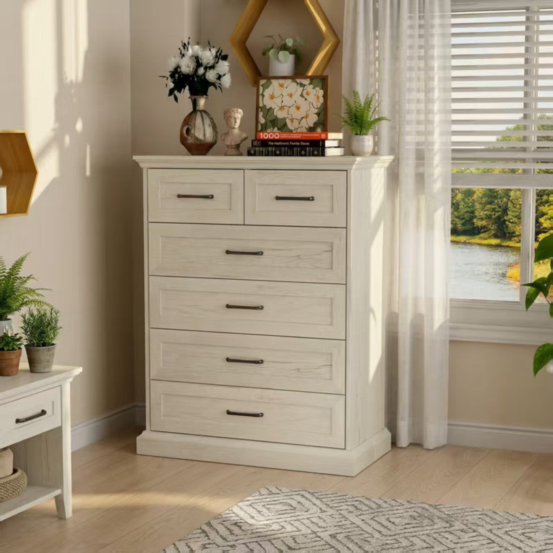 40.4" H 6-Drawer Vertical Dresser Chest