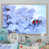 Toile naturelle avec cadre flottant