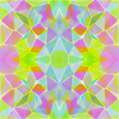 Maryln Amy Sia Chroma Lime - impression sur toile tendue