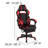Bridesdale Gaming Desk and Chair Set-1871034475