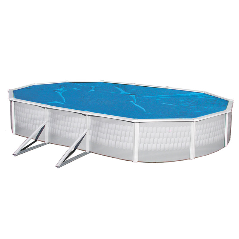 Solar Blanket for Oval Above-Ground Pools – Blue, 15 pi x 30 pi