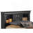 Elegant Black Twin Storage Bed