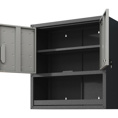 Metal Tool Cabinet With Locking Door & Shelf. For Garage, Warehouse, Office. Strong, Rust- Build For Various Settings. With And Office