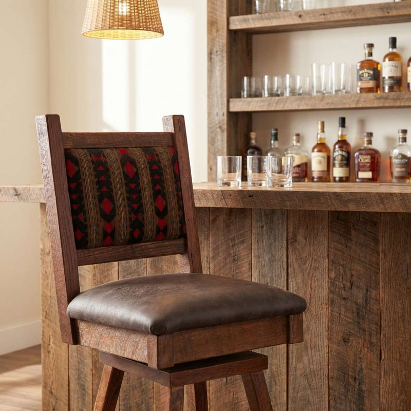 Tabouret de bar Barnwood, 48"