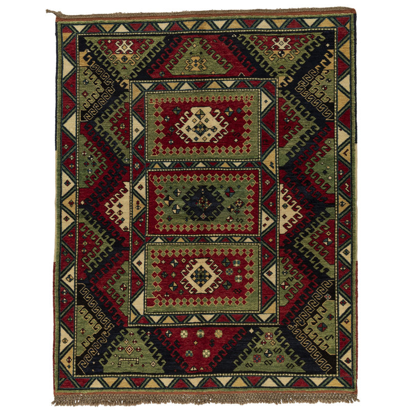 Bordjalu One-of-a-Kind 5' x 7' Hand Knotted Area Rug