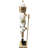 60" White & Gold Nutcracker