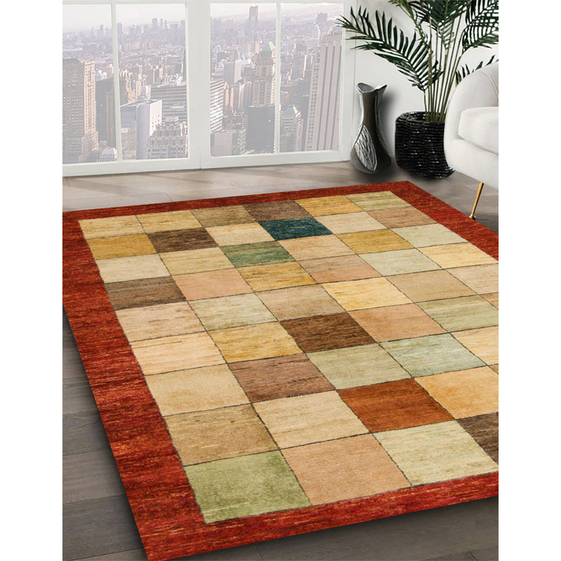 Abstract Indoor Rug, Rectangle 5' x 7'