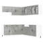 Kalmar Kitchen Cabinet Set-1562794698
