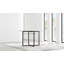 Adler Round Dining Table Set with Shelf & 4 Luxury Modern Velvet Dining Chairs-73583067-73583086